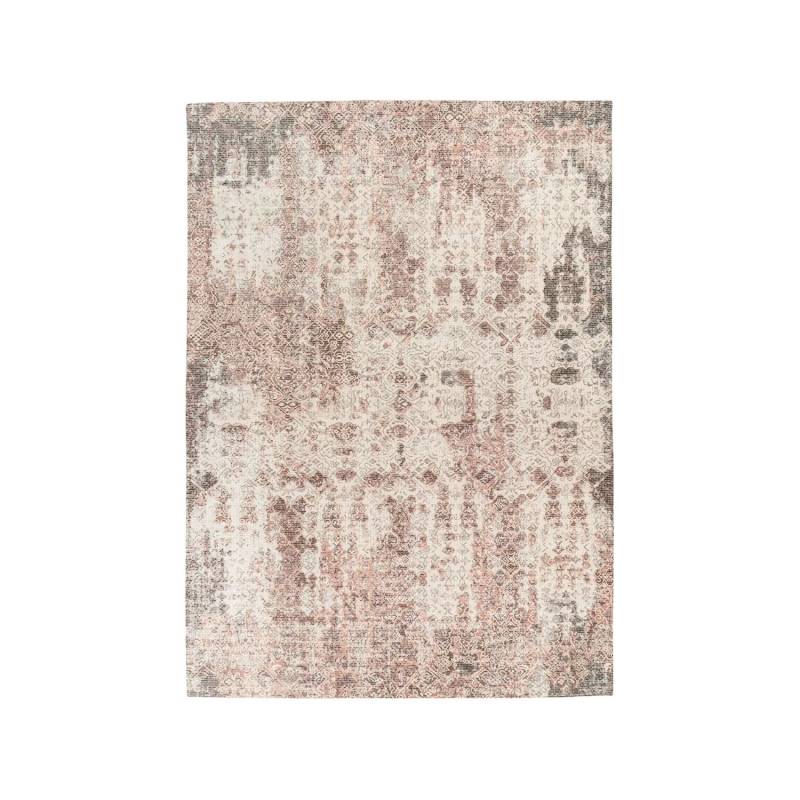 MeGusta Kurzflor Teppich Vintage UsedLook Rost Baumwolle 160x230 cm Covadonga von megusta