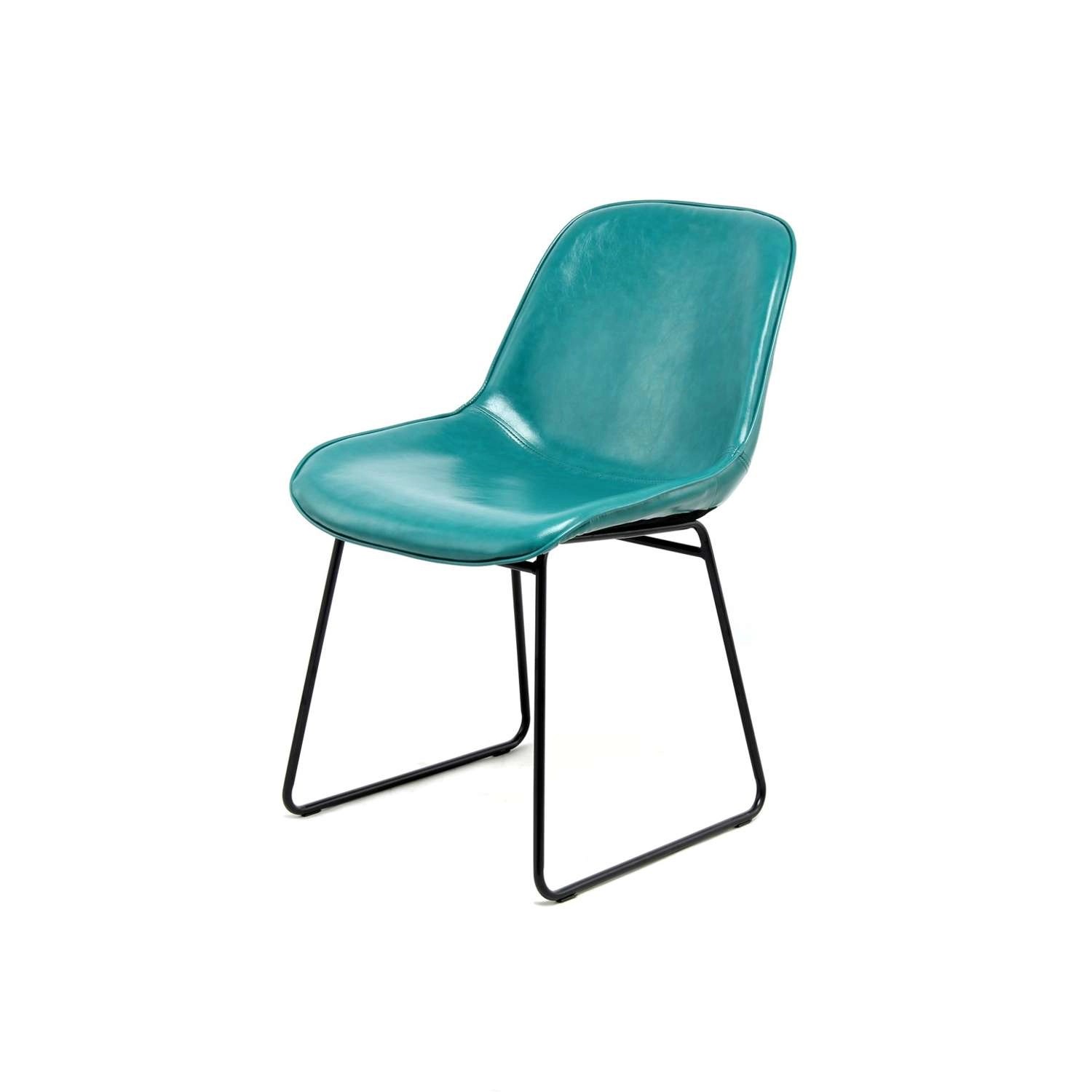 MeGusta Moderner Stuhl 2er-Set Blau Polsterstuhl Esszimmerstuhl Mara von megusta