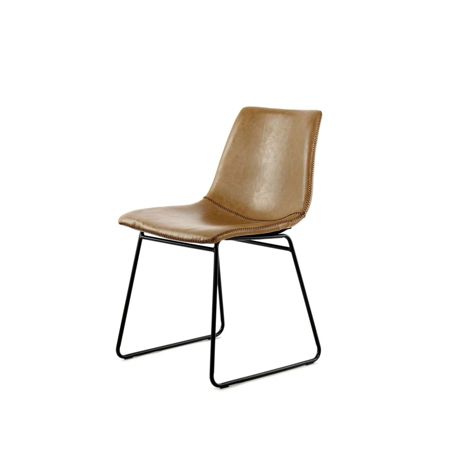 MeGusta Moderner Stuhl 2er-Set Braun Polsterstuhl Esszimmerstuhl Frieda MeGusta Moderner Stuhl 2er-Set Braun Polsterstuhl Esszimmerstuhl Frieda von megusta