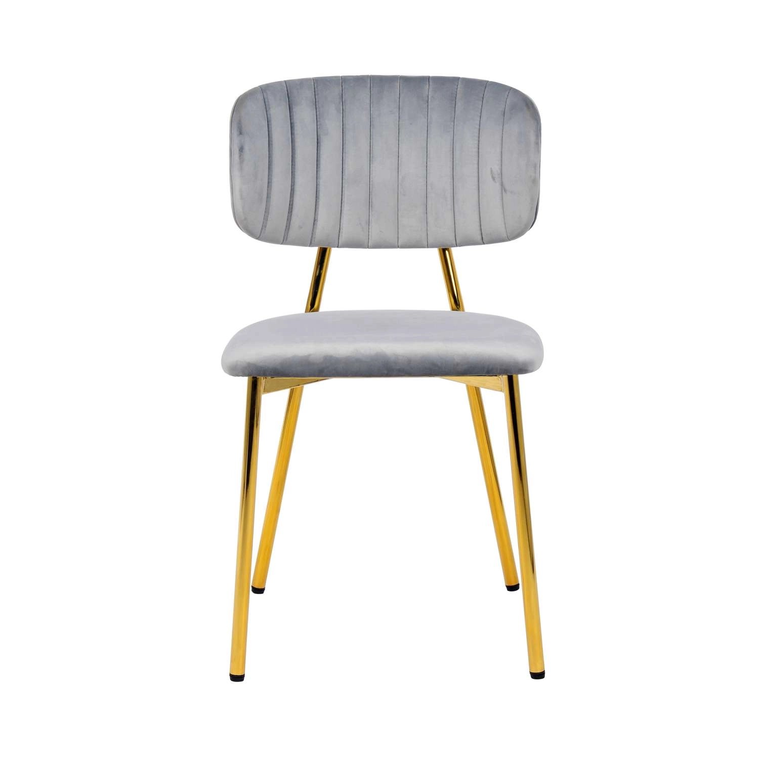 MeGusta Moderner Stuhl 2er-Set Grau Polsterstuhl Esszimmerstuhl Emily MeGusta Moderner Stuhl 2er-Set Grau Polsterstuhl Esszimmerstuhl Emily von megusta