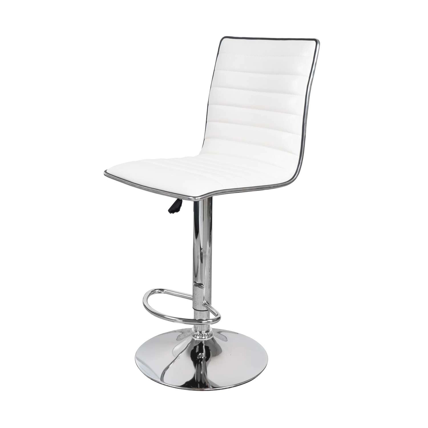 MeGusta Moderner Stuhl Barstuhl 2er-Set Weiß Polsterstuhl Esszimmerstuhl Annika von megusta