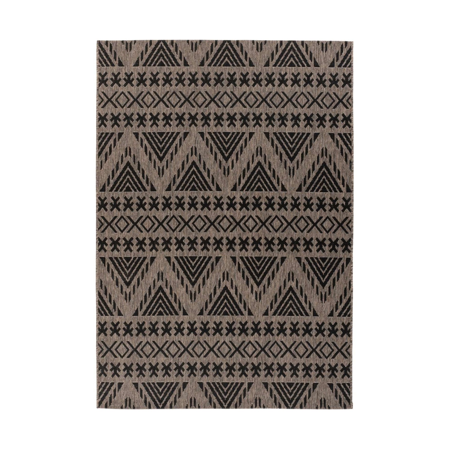 MeGusta Outdoorteppich EthnoDesign Grau Braun Flachflorteppich 200 x 290 cm MeGusta Outdoorteppich EthnoDesign Grau Braun Flachflorteppich 200 x 290 cm von megusta
