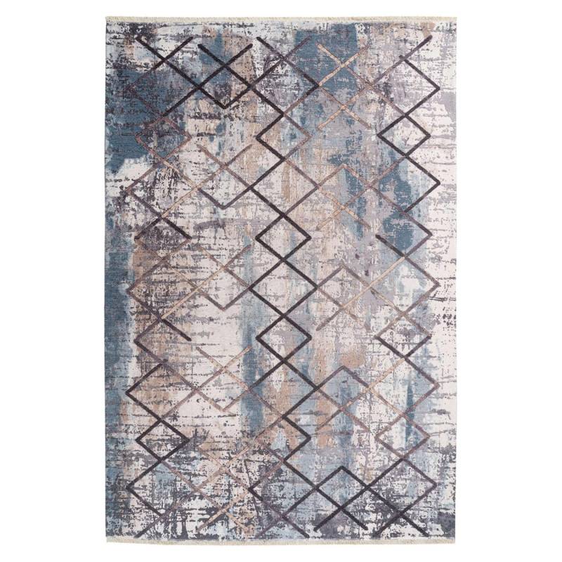 MeGusta Outdoorteppich Vintage UsedLook Bunt bedruckter Teppich 115 x 170 cm von megusta