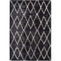 Retro-Teppich Anthrazit 80cm x 150cm von megusta