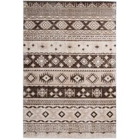 Vintage-Teppich Taupe 200cm x 290cm von megusta