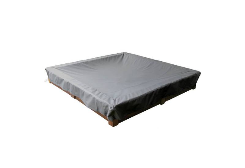 mehr Garten Gartenmöbel-Schutzhülle Premium, Premium Sandkasten-Schutzhülle: 152(B)x152(T)x20(H) cm I Robuste Abdec von mehr Garten