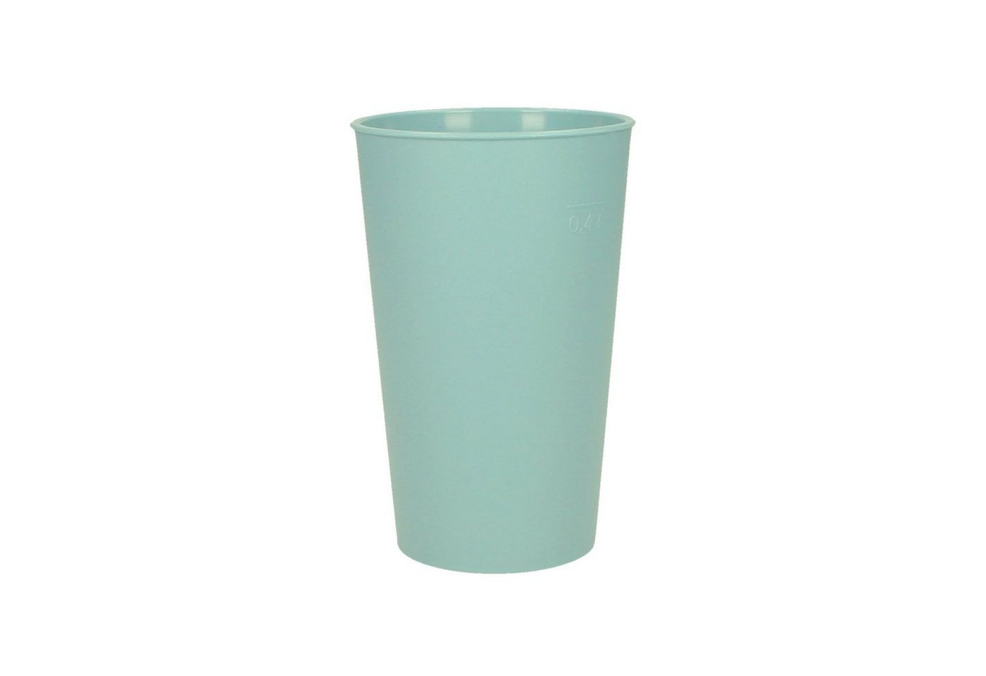 mehrweg.pro Mehrwegbecher Bio-Trinkbecher Colour" 0,4 l, Kunststoff, (Sparset, 25-tlg., 25)" von mehrweg.pro