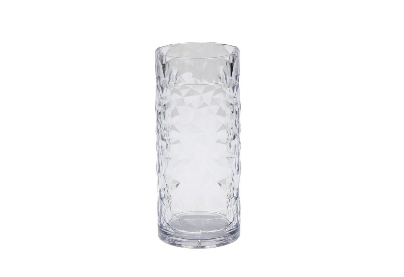 mehrweg.pro Mehrwegbecher Longdrinkbecher Crystal", 0,3 l, Kunststoff, (Sparset, 30-tlg., 30), Aufwendigen Kristall-Design" von mehrweg.pro