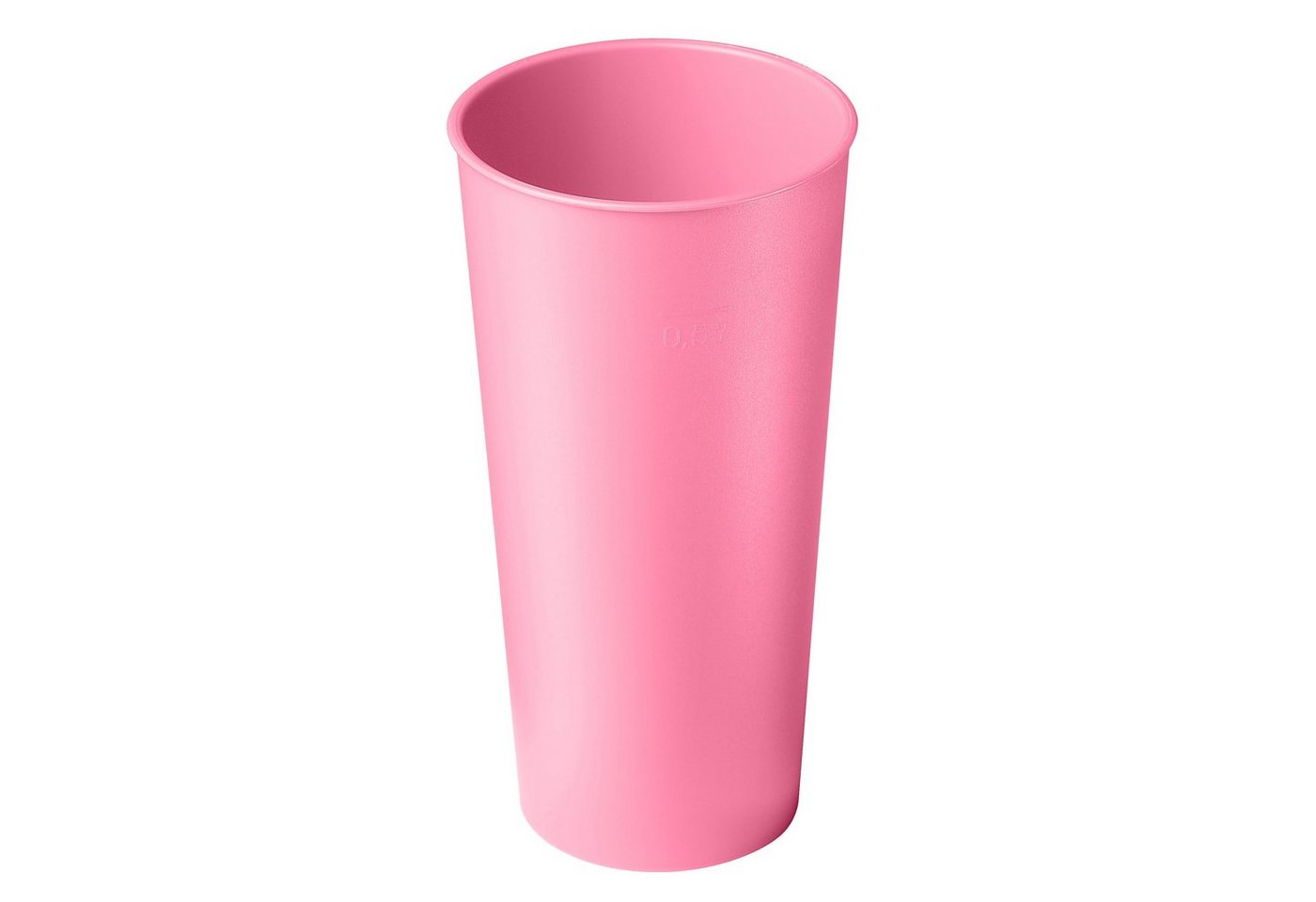 mehrweg.pro Mehrwegbecher Trinkbecher Colour" 0,5 l, Kunststoff, (Sparset, 1-tlg., 1)" von mehrweg.pro