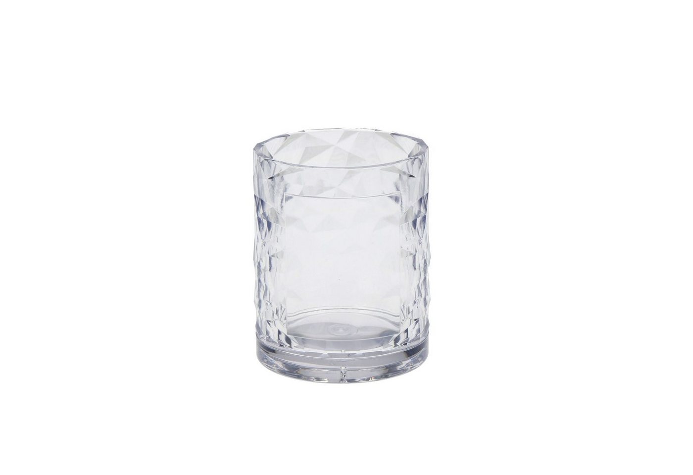 mehrweg.pro Mehrwegbecher Trinkbecher Crystal", 0,3 l, Kunststoff, (Sparset, 15-tlg., 15), Aufwendigen Kristall-Design" von mehrweg.pro