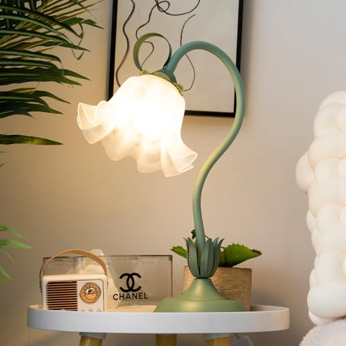 meibeileil Blumen Schreibtischlampe,Schwanenhals DIY Bogenlampe Schreibtischlampe Mädchen mit Acrylschirm,Dimmbar Leselampe Tischlampe Vintage,Dopamine Decor für Wohnzimmer,Schlafzimmer,Bettseite,Grün meibeileil Blumen Schreibtischlampe,Schwanenhals DIY Bogenlampe Schreibtischlampe Mädchen mit Acrylschirm,Dimmbar Leselampe Tischlampe Vintage,Dopamine Decor für Wohnzimmer,Schlafzimmer,Bettseite,Grün von meibeileil
