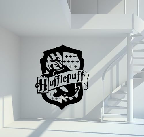 mein-motiv.com Wandtattoo Harry Potter Hufflepuff Wappen Größe L - ca. 100cm x 84cm von mein-motiv.com