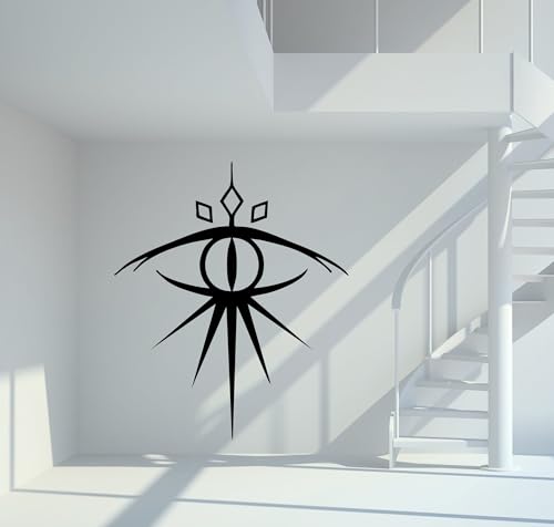 mein-motiv.com Wandtattoo Herr der Ringe Saurons Symbol Größe S - ca. 25cm x 21cm von mein-motiv.com
