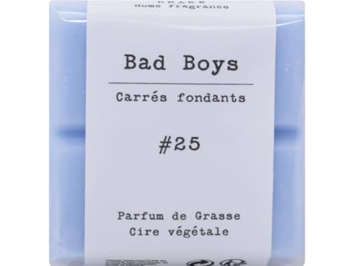 Duftzauber Tabs – Aroma-Schmelzlinge aus Duftwachs | Schmelztabletten für Duftlampen & Wachswärmer | Aromawachs für intensives Dufterlebnis (Quadrat, Nr.25 - BAD BOYS) von meindekoartikel