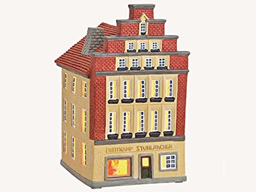 Weitkamp Stuhlmacher Münster aus Porzellan Lichthaus Windlicht Miniatur-Modell B12 x T14 x H20cm von meindekoartikel