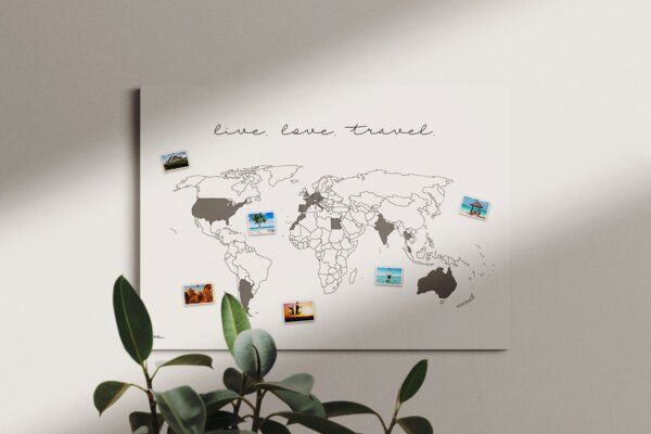 meine-weltkarte Weltkarte live.love.travel nachhaltig & handemade in Germany meine-weltkarte Weltkarte live.love.travel nachhaltig & handemade in Germany von meine-weltkarte