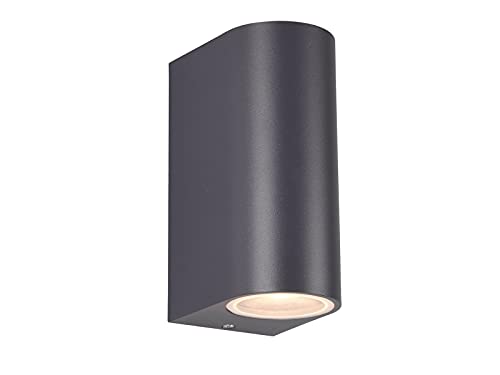 Design Außenwandleuchte AVA Up and Down Light in Anthrazit - vielfältige Außenbeleuchtung für Haus und Garten Design Außenwandleuchte AVA Up and Down Light in Anthrazit - vielfältige Außenbeleuchtung für Haus und Garten von meineWunschleuchte