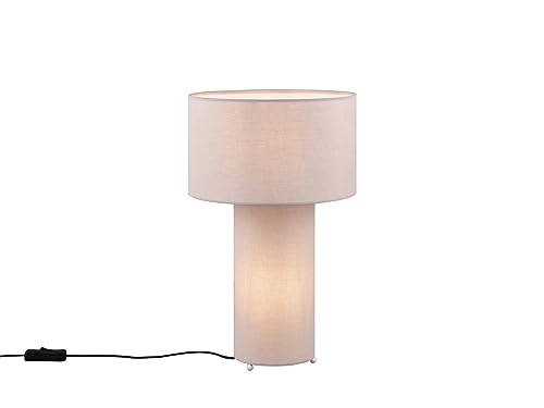 meineWunschleuchte Große Bauhaus Stil Tischlampe Korpus und Lampenschirm Stoff Grau Höhe 40cm meineWunschleuchte Große Bauhaus Stil Tischlampe Korpus und Lampenschirm Stoff Grau Höhe 40cm von meineWunschleuchte