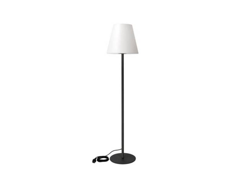 PEREL LED Außen-Stehlampe, LED wechselbar, Warmweiß, für Balkon Outdoor Terrassen-Lampe IP 65 Garten-Beleuchtung mit Strom von PEREL
