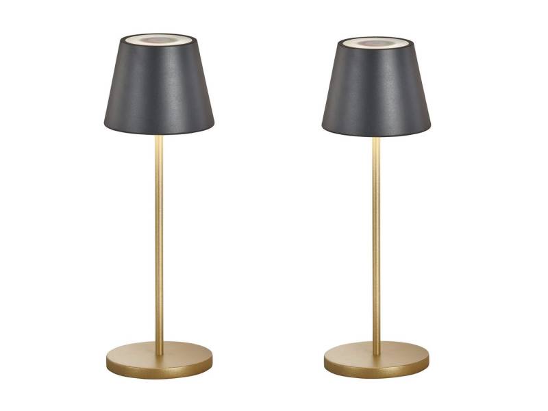 easy! BY FHL LED Außen-Tischleuchte, USB-Anschluss mit Ladefunktion, LED fest integriert, Warmweiß, RGB Farbwechsler, 2er SET Outdoor ohne Strom-Kabel mit Akku & Ladefunktion für Handy easy! BY FHL LED Außen-Tischleuchte, USB-Anschluss mit Ladefunktion, LED fest integriert, Warmweiß, RGB Farbwechsler, 2er SET Outdoor ohne Strom-Kabel mit Akku & Ladefunktion für Handy von easy! BY FHL