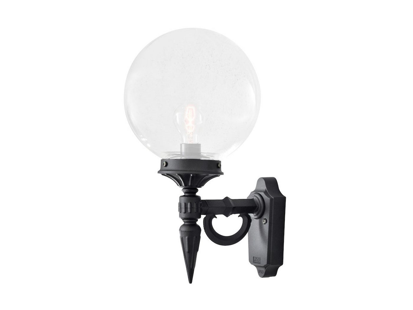 KONSTSMIDE LED Außen-Wandleuchte, Dimmfunktion, LED wechselbar, warmweiß, Wand-laterne Fassadenbeleuchtung Haus-wand beleuchten, Schwarz H: 44cm KONSTSMIDE LED Außen-Wandleuchte, Dimmfunktion, LED wechselbar, warmweiß, Wand-laterne Fassadenbeleuchtung Haus-wand beleuchten, Schwarz H: 44cm von KONSTSMIDE
