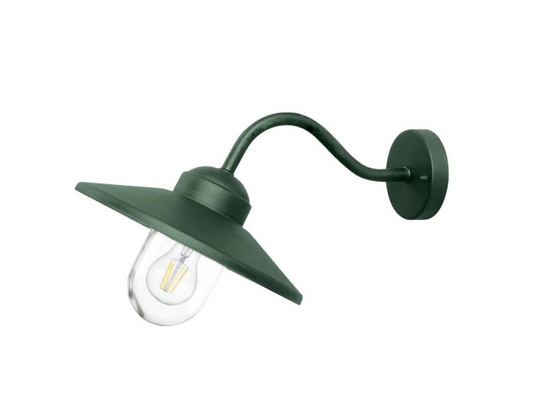Elstead LIGHTING LED Außen-Wandleuchte, LED wechselbar, Warmweiß, Außenleuchten Fassadenbeleuchtung Haus-wand in Tannengrün, Höhe 25,5cm von Elstead LIGHTING
