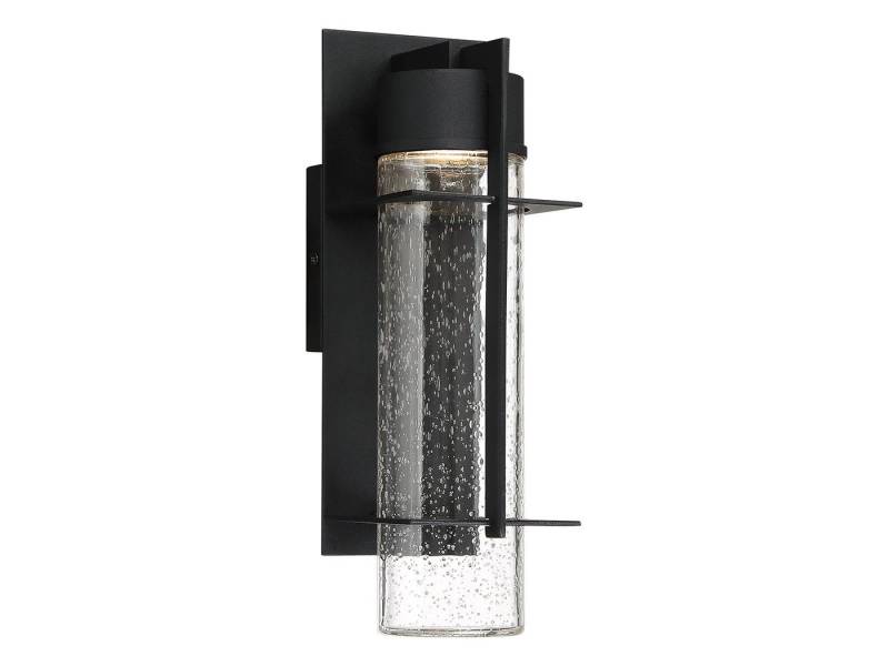 QUOIZEL LED Außen-Wandleuchte, LED wechselbar, warmweiß, 2er Set Fassaden-beleuchtung Hauswand Terrassenlampe Hauseingang H37cm von QUOIZEL