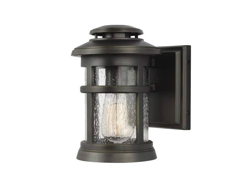 FEISS LED Außen-Wandleuchte, LED wechselbar, warmweiß, Hauswand & Fassaden-beleuchtung Carport Laterne Außenbereich Höhe 23cm von FEISS