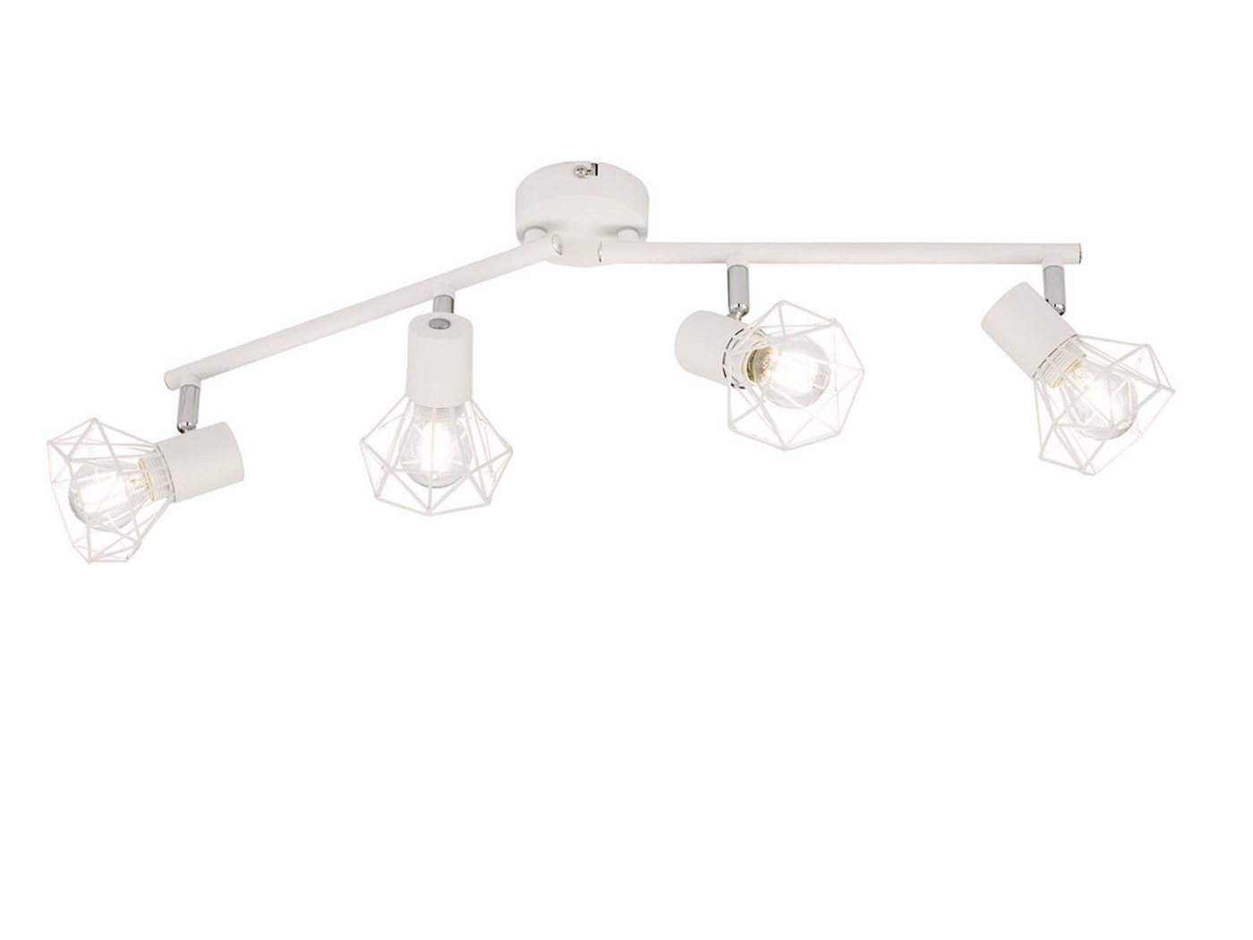 FISCHER & HONSEL LED Deckenleuchte, schwenkbar, LED wechselbar, Warmweiß, Industriedesign Decken-Strahler, Strahlerleiste mehrflammig 60cm lang FISCHER & HONSEL LED Deckenleuchte, schwenkbar, LED wechselbar, Warmweiß, Industriedesign Decken-Strahler, Strahlerleiste mehrflammig 60cm lang von FISCHER & HONSEL