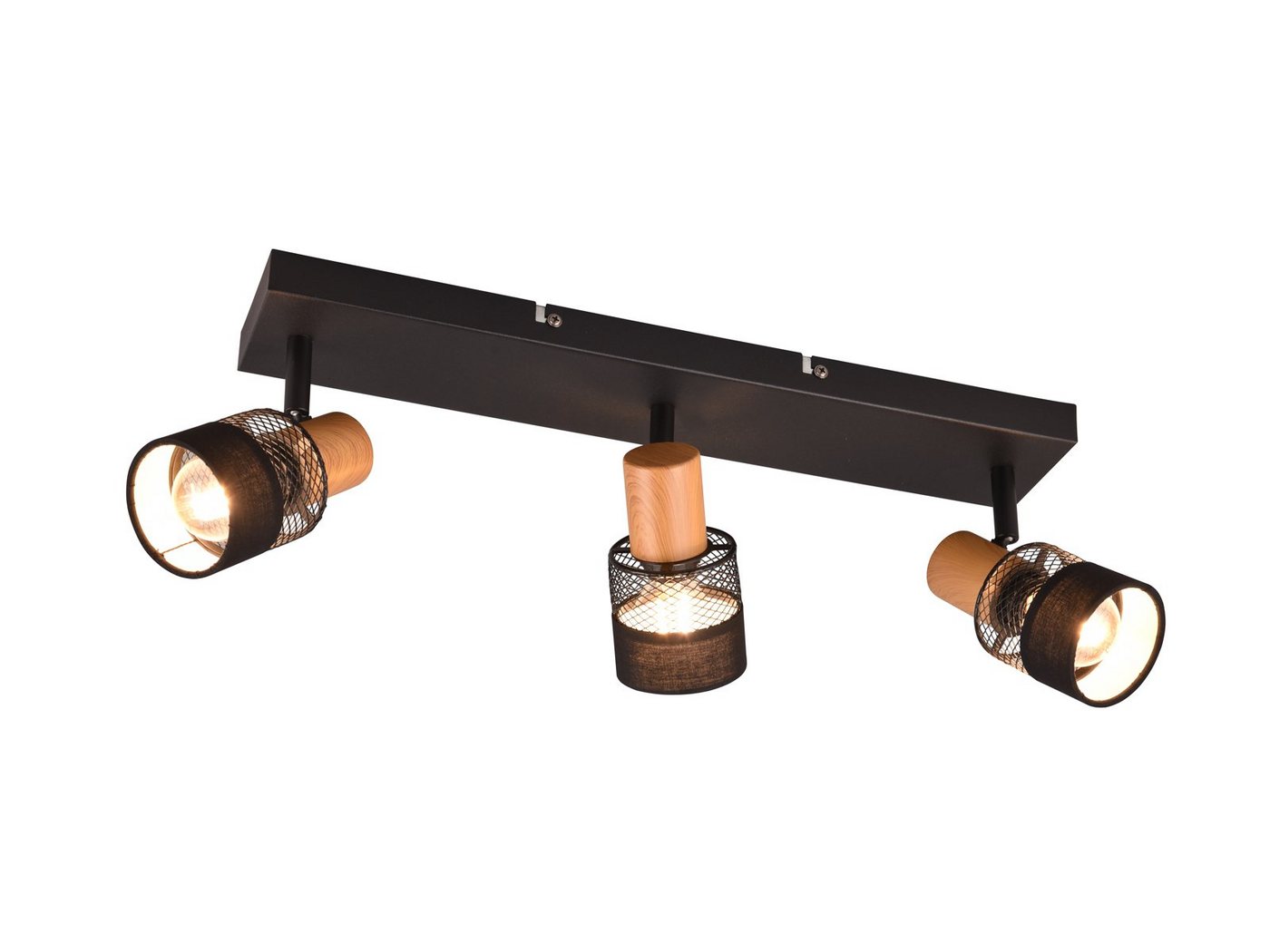 TRIO Leuchten LED Deckenstrahler, Dimmfunktion, LED wechselbar, warmweiß, innen, Deckenleuchte dimmbar über Schalter für Treppenhaus, B: 58,5cm TRIO Leuchten LED Deckenstrahler, Dimmfunktion, LED wechselbar, warmweiß, innen, Deckenleuchte dimmbar über Schalter für Treppenhaus, B: 58,5cm von TRIO Leuchten