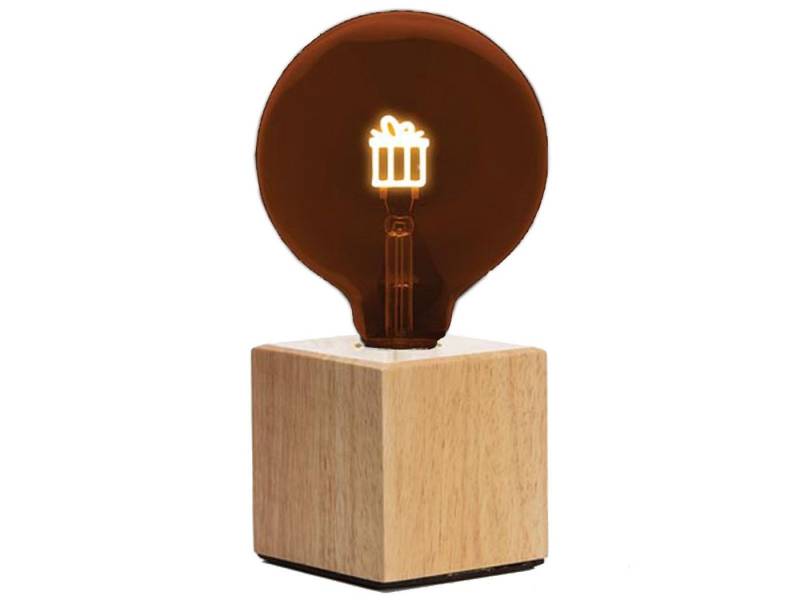 Vellight LED Dekolicht, LED wechselbar, kleine Dekoleuchte Tischlampe - ausgefallene Weihnachtsbeleuchtung von Vellight