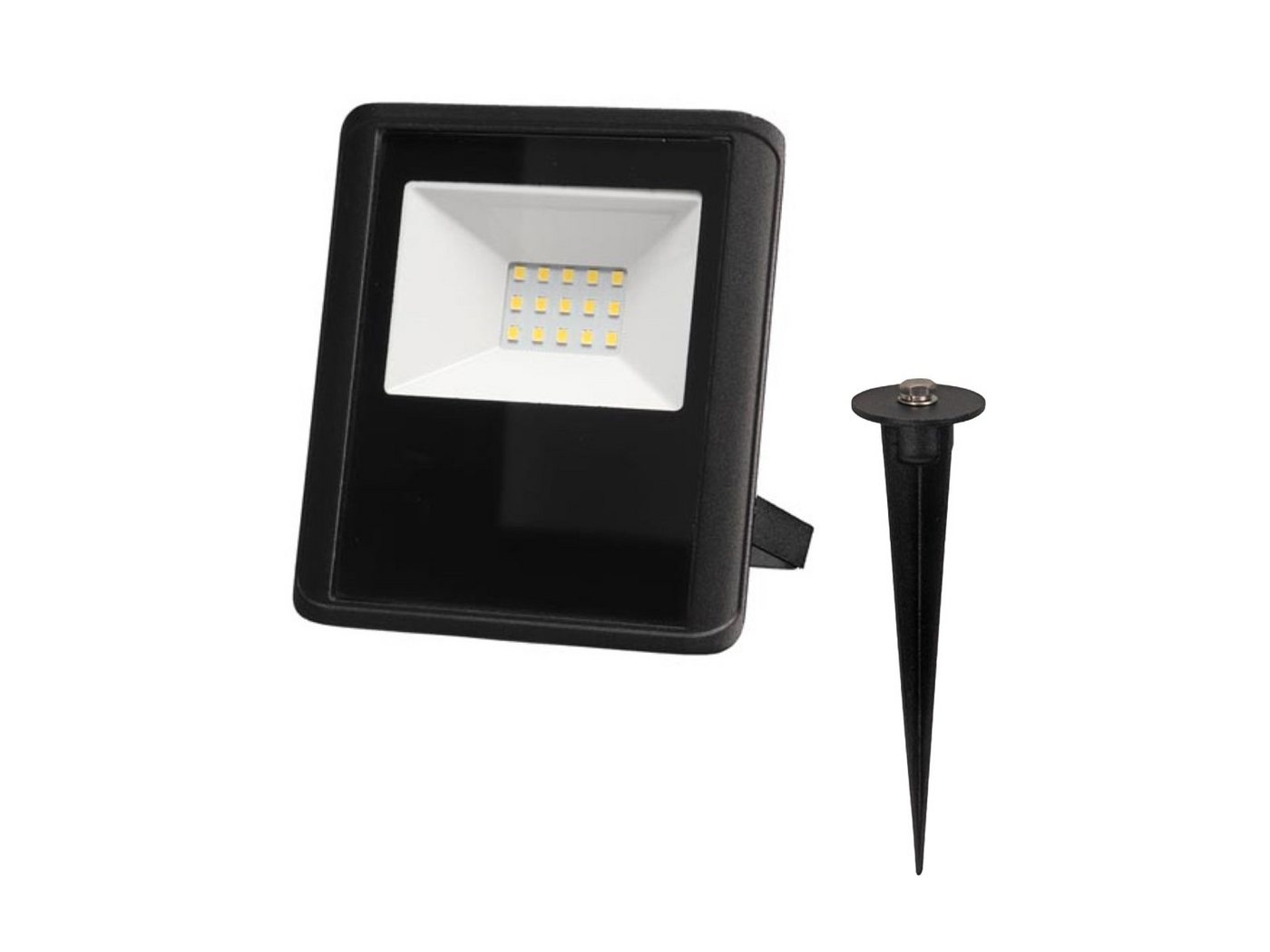 PEREL LED Flutlichtstrahler, LED fest integriert, Neutralweiß, Außen-Strahler für Haus-wand Carport Garten Fassaden-Beleuchtung IP 65 PEREL LED Flutlichtstrahler, LED fest integriert, Neutralweiß, Außen-Strahler für Haus-wand Carport Garten Fassaden-Beleuchtung IP 65 von PEREL