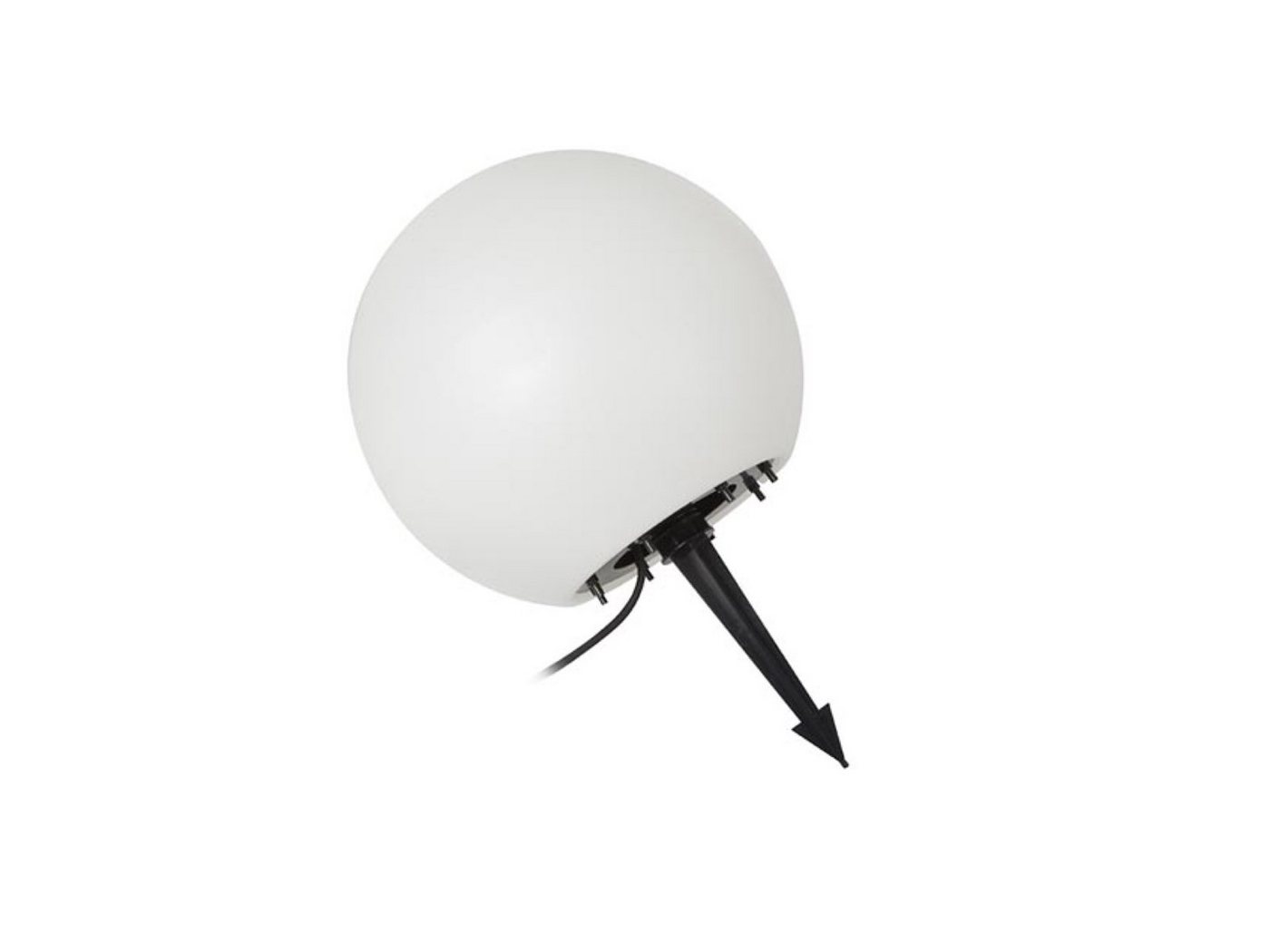 PEREL LED Kugelleuchte, Dimmfunktion, LED wechselbar, Leucht-Kugel Garten IP 65 mit Strom & smarter LED, Gartenkugel-n Ø38cm PEREL LED Kugelleuchte, Dimmfunktion, LED wechselbar, Leucht-Kugel Garten IP 65 mit Strom & smarter LED, Gartenkugel-n Ø38cm von PEREL