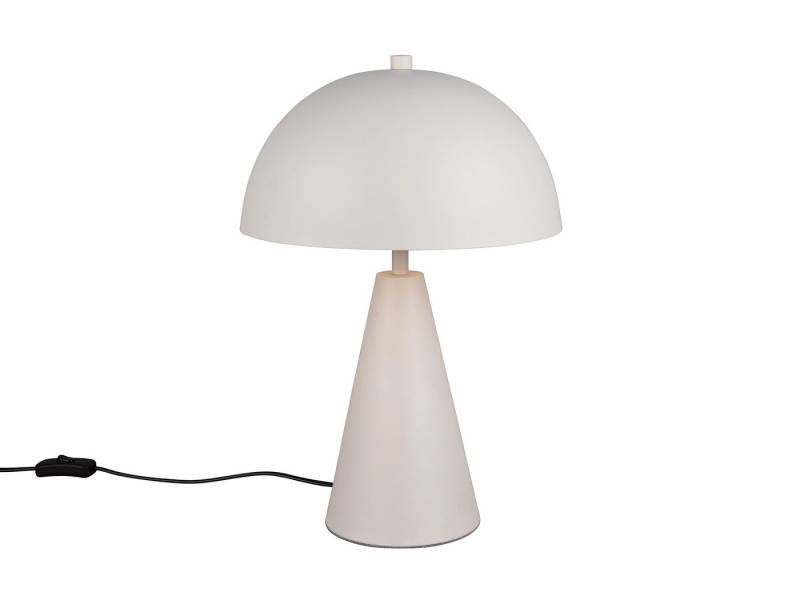 TRIO Leuchten LED Nachttischlampe, Dimmfunktion, LED wechselbar, Warmweiß, Große Pilz-lampe, indirekte Beleuchtung für die Fensterbank, Höhe 43cm von TRIO Leuchten