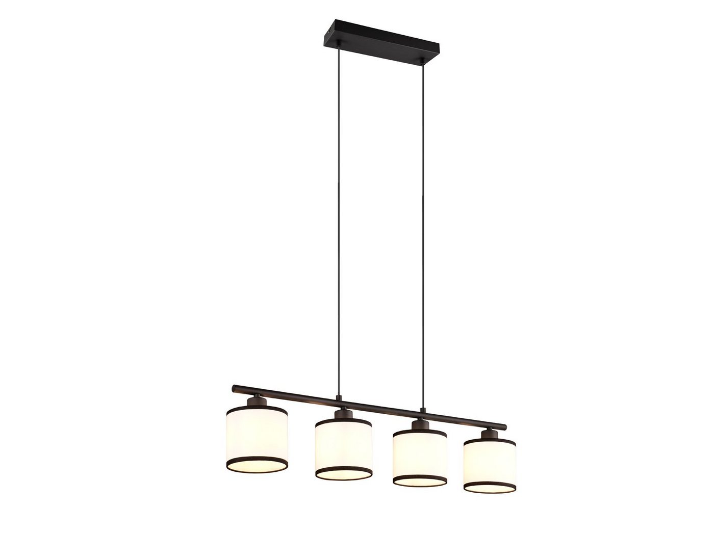 Reality Leuchten LED Pendelleuchte, Dimmfunktion, LED wechselbar, Warmweiß, Balken-Pendelleuchte mehrflammig Küchenlampe hängend über-n Esstisch Reality Leuchten LED Pendelleuchte, Dimmfunktion, LED wechselbar, Warmweiß, Balken-Pendelleuchte mehrflammig Küchenlampe hängend über-n Esstisch von Reality Leuchten