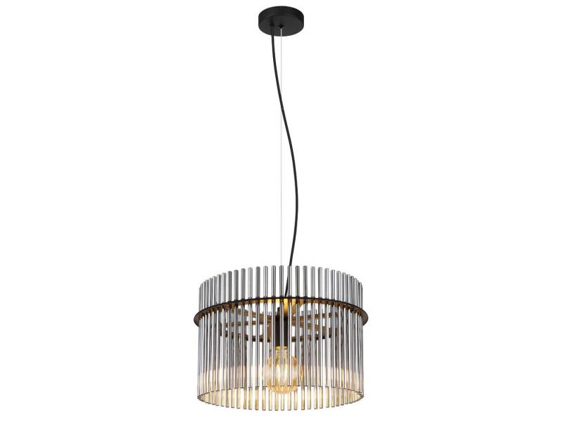 GLOBO LIGHTING LED Pendelleuchte, Dimmfunktion, LED wechselbar, warmweiß, Groß-e ausgefallene Esstisch-lampe hängend für über Couchtisch, Ø 40cm von GLOBO LIGHTING