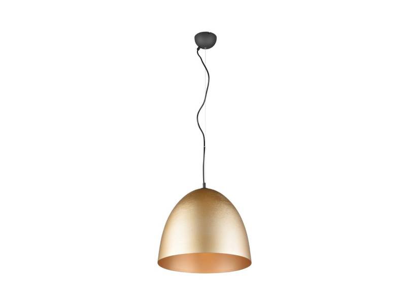 Reality Leuchten LED Pendelleuchte, Dimmfunktion, LED wechselbar, warmweiß, Lampe über-n Esstisch einflammig Kücheninsel hängend Gold-en, Ø 40cm von Reality Leuchten