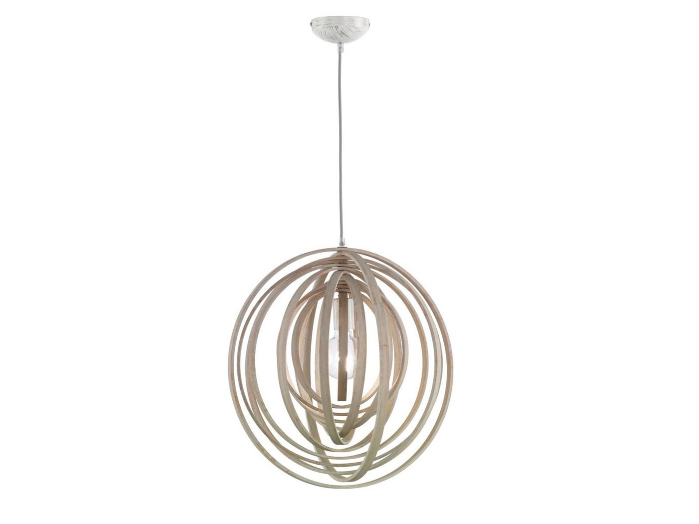 TRIO Leuchten LED Pendelleuchte, LED wechselbar, Warmweiß, groß-e ausgefallene Holz-lampen für Esstisch & Treppenhaus Natur Ø50cm TRIO Leuchten LED Pendelleuchte, LED wechselbar, Warmweiß, groß-e ausgefallene Holz-lampen für Esstisch & Treppenhaus Natur Ø50cm von TRIO Leuchten