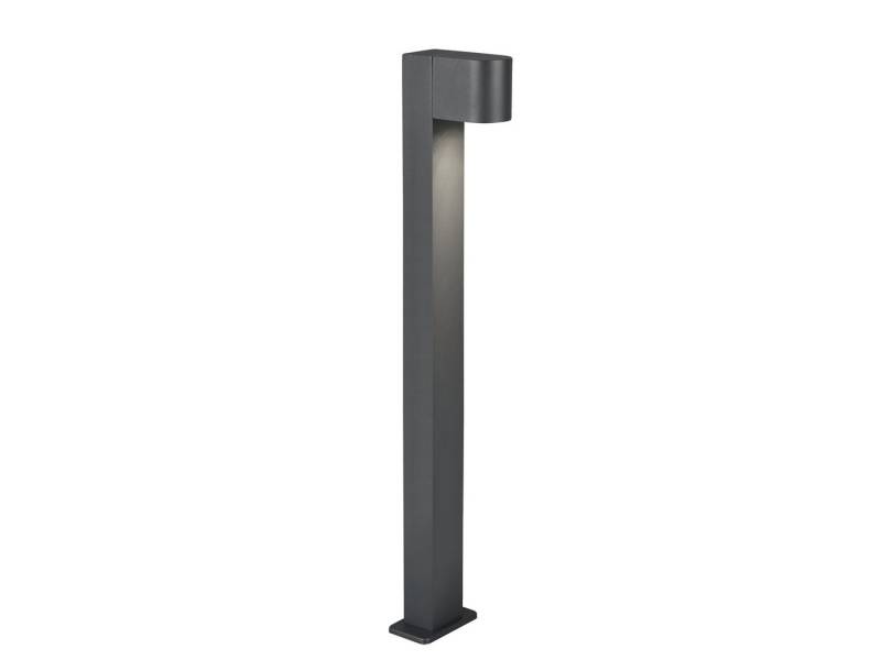 TRIO Leuchten LED Pollerleuchte, LED wechselbar, Warmweiß, Geh-wegleuchte Anthrazit, 100cm, Wegbeleuchtung Garten-weg beleuchten von TRIO Leuchten