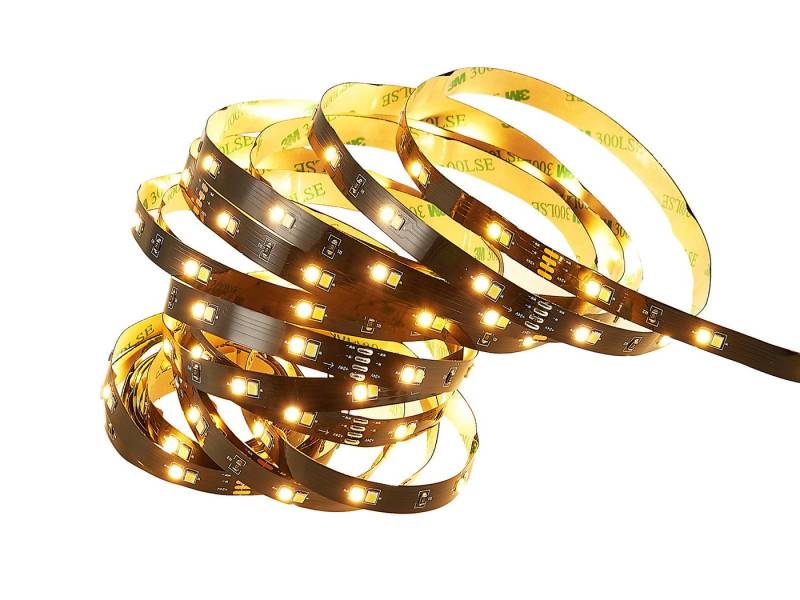 Reality Leuchten LED Stripe, 230v Streifen selbstklebend indirekte Beleuchtung Tageslichtleuchte 5m von Reality Leuchten