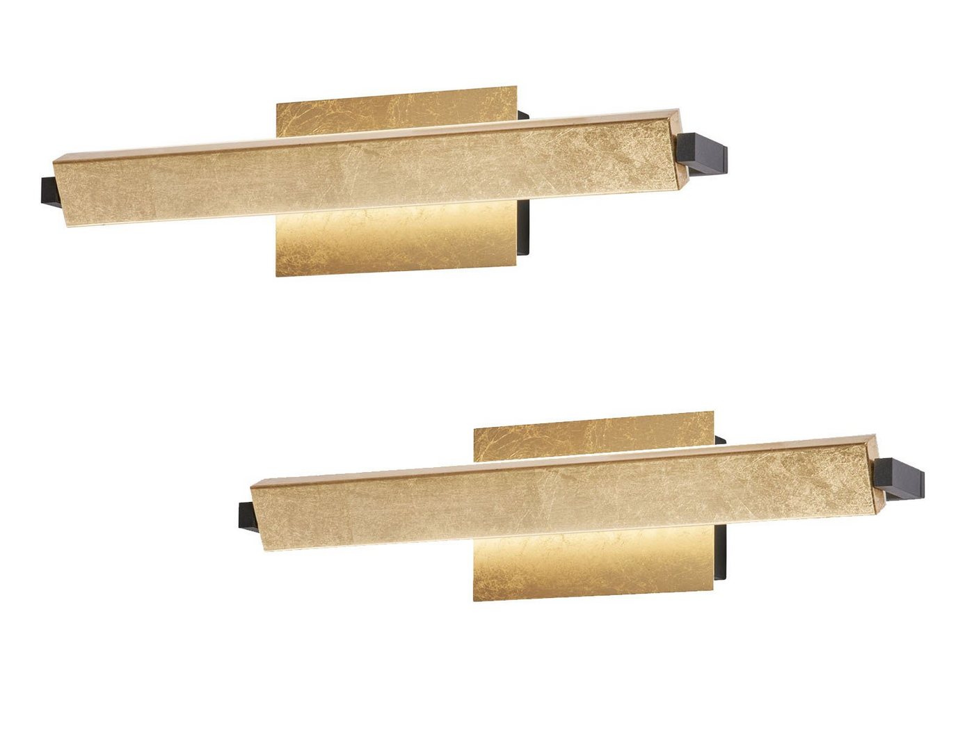 FISCHER & HONSEL LED Wandleuchte, dimmbar, LED fest integriert, Lichtfarbe Warmweiß-Neutralweiß einstellbar, 2er SET 40cm lang mit Schalter, schmal schwenkbar Wand-Montage Innen FISCHER & HONSEL LED Wandleuchte, dimmbar, LED fest integriert, Lichtfarbe Warmweiß-Neutralweiß einstellbar, 2er SET 40cm lang mit Schalter, schmal schwenkbar Wand-Montage Innen von FISCHER & HONSEL