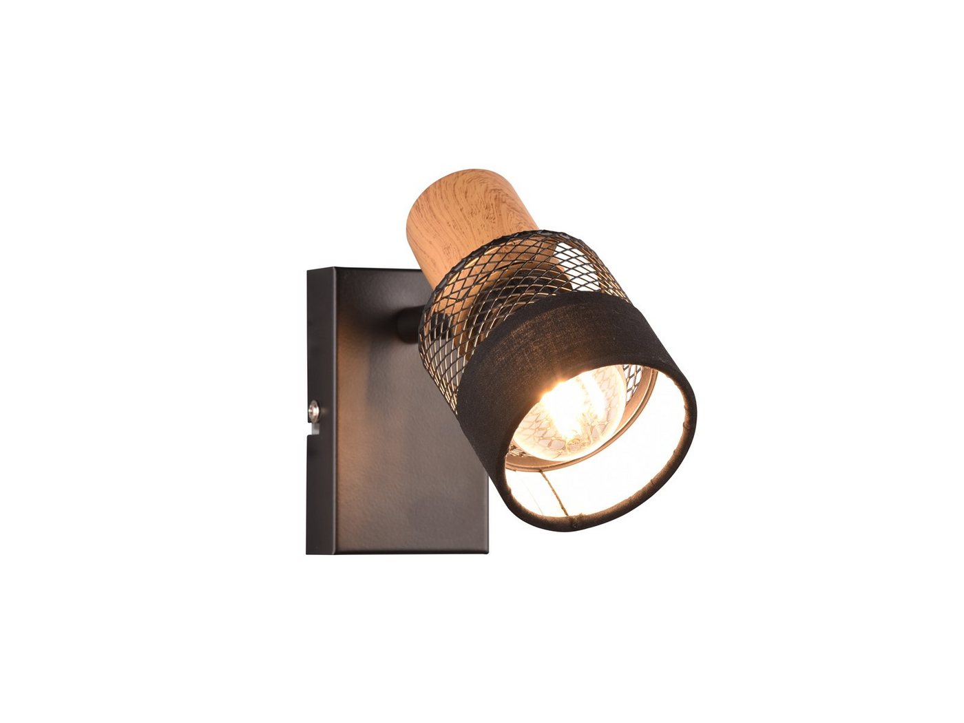 TRIO Leuchten LED Wandstrahler, Dimmfunktion, LED wechselbar, warmweiß, innen, kleine ausgefallene Wandleuchte für Bett mit Holz, Tiefe 17cm TRIO Leuchten LED Wandstrahler, Dimmfunktion, LED wechselbar, warmweiß, innen, kleine ausgefallene Wandleuchte für Bett mit Holz, Tiefe 17cm von TRIO Leuchten