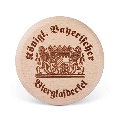 Königlich bayerischer Bierglasdeckel von meinherzschlag.de