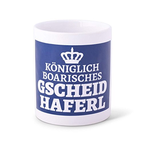 meinherzschlag.de Kaffeetasse Königlich boarisches Gscheidhaferl von meinherzschlag.de