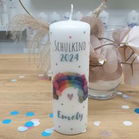 Kerze Zur Einschulung Mit Designdruck Einschulung Personalisiert Kerze Zur Einschulung Mit Designdruck Einschulung Personalisiert von meinkerzenshop