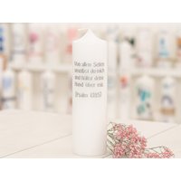 Spruch Vinyl Auf Deiner Individuellen Kerze 17321 von meinkerzenshop