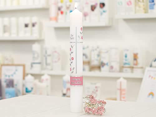 meinkerzenshop Taufkerze Amelie Junge oder Mädchen mit Name und Datum, individuell, persönlich u. handgemacht 17103 meinkerzenshop Taufkerze Amelie Junge oder Mädchen mit Name und Datum, individuell, persönlich u. handgemacht 17103 von meinkerzenshop