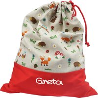Geschenksäckchen Mit Namen Waldtiere - Adventssäckchen Wunschbeschriftung Personalisiertes Geschenk Zum Nikolaus Nikolaussäckchen von meinnameManufaktur