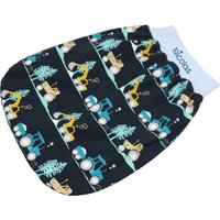 strampelsack Baustelle Blau Mit Name Für Babys Und Kleinkinder in Versch. Größen - Babyschlafsack Pucksack Schlafsack Sommerschlafsack von meinnameManufaktur