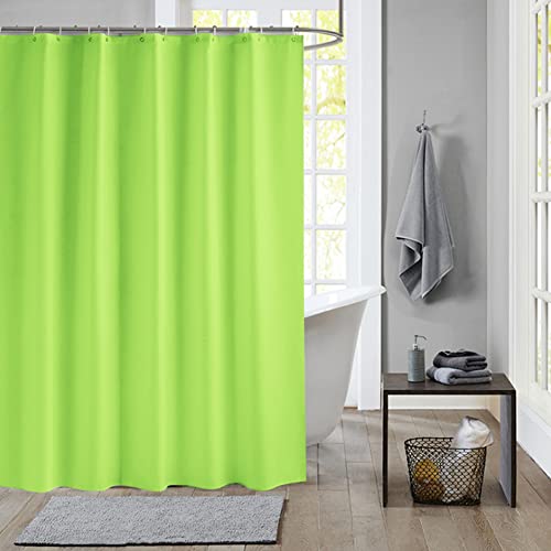 meioro Solide Farbe Duschvorhänge,Wasserdicht PEVA Duschvorhang mit Duschvorhangringen,wasserdichte und Schimmelresistent Badvorhang Shower Curtains Badezimmer Badewannen(Breite 150cm x Höhe 180cm) von meioro